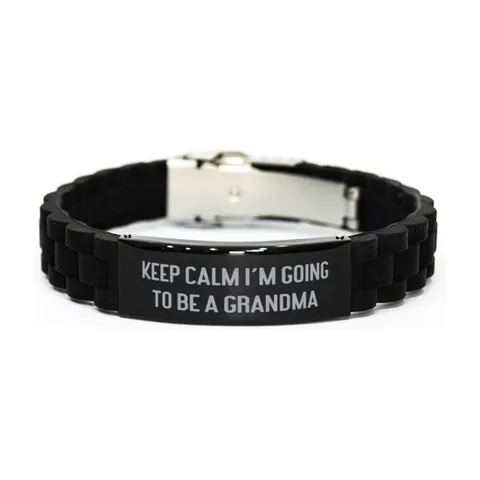 Steel bracelet for Grandmas-to-be