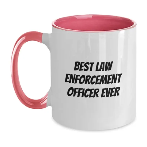 Accent mug for Law enforcement
