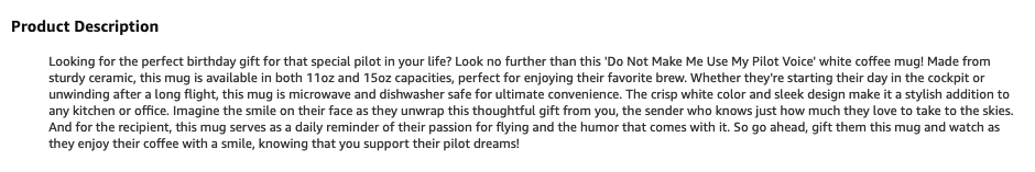 Product Description