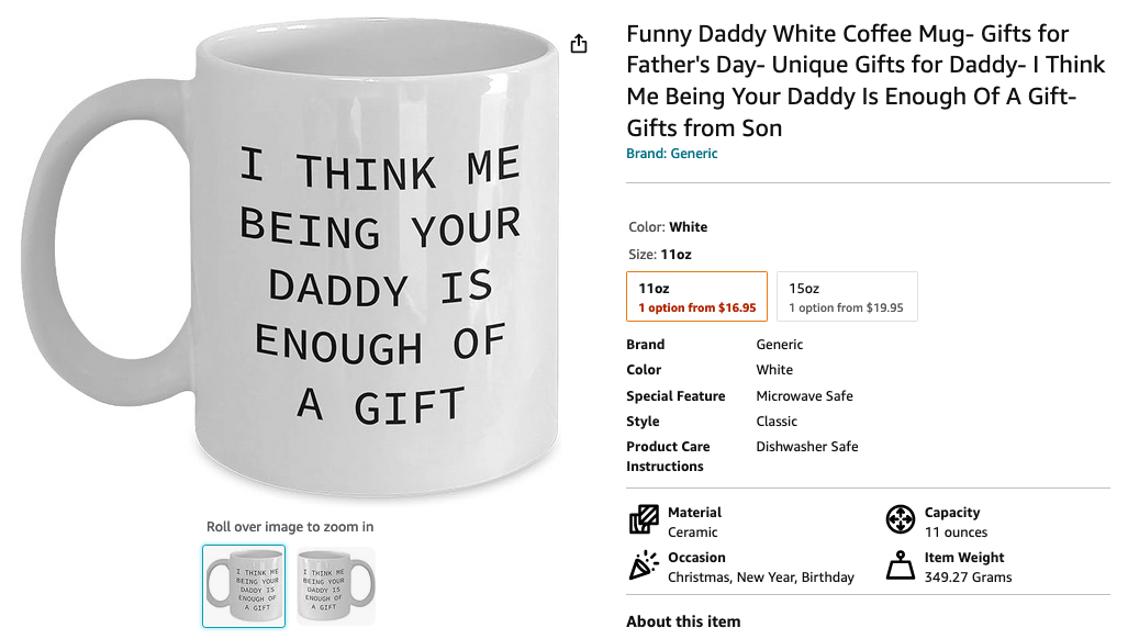 White Coffee Mug