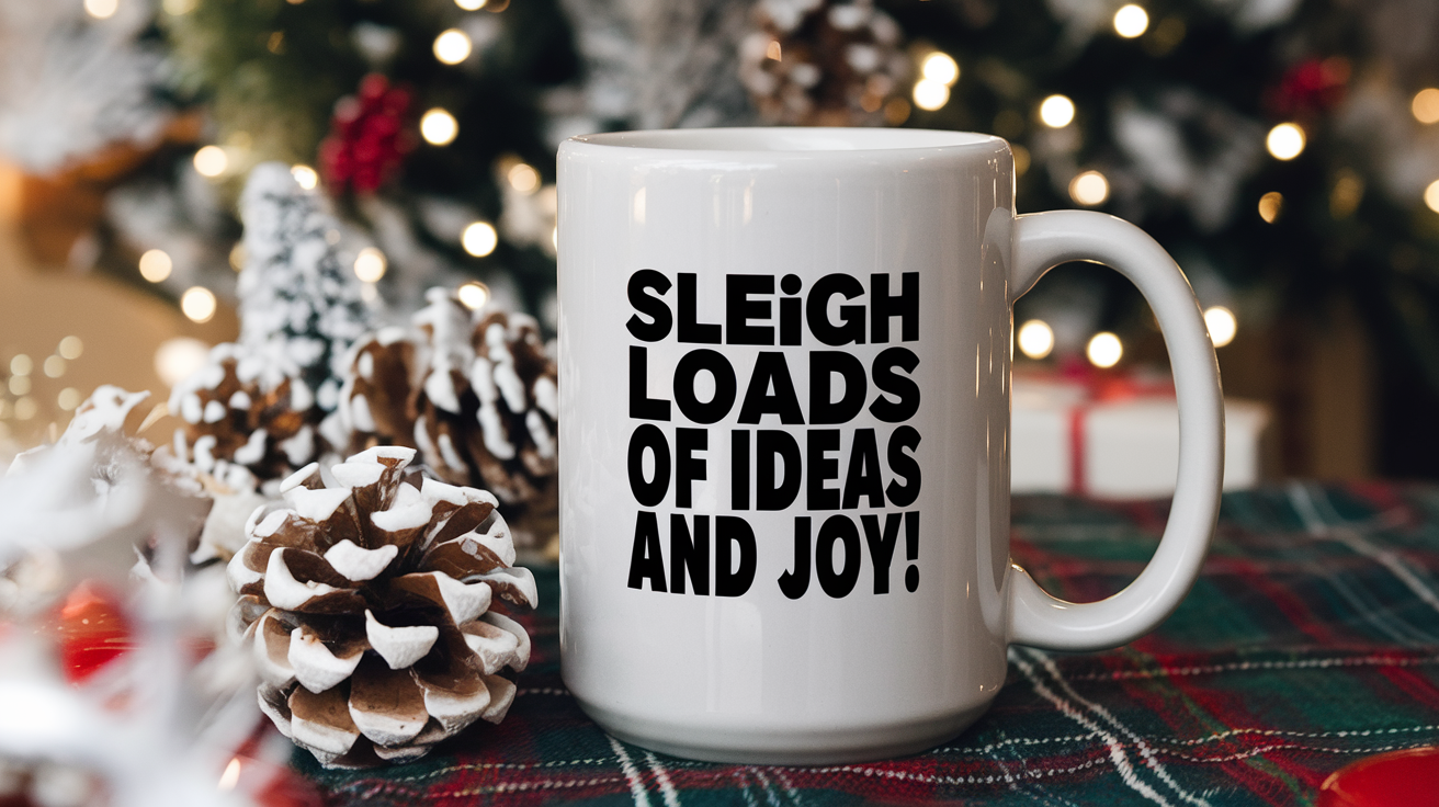 Engineer by Day Ninja by Night quote on coffee mug mockup for Amazon POD