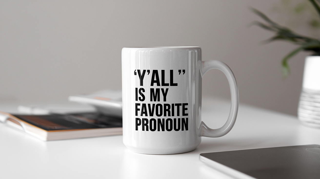World's Greatest Florida quote on coffee mug mockup for Amazon POD