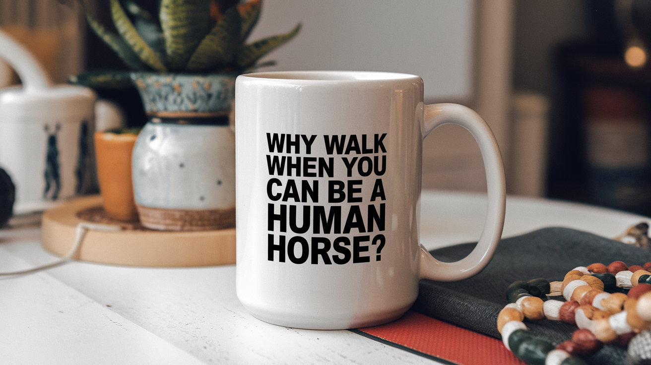 World's Greatest Great Dane Dog quote on coffee mug mockup for Amazon POD