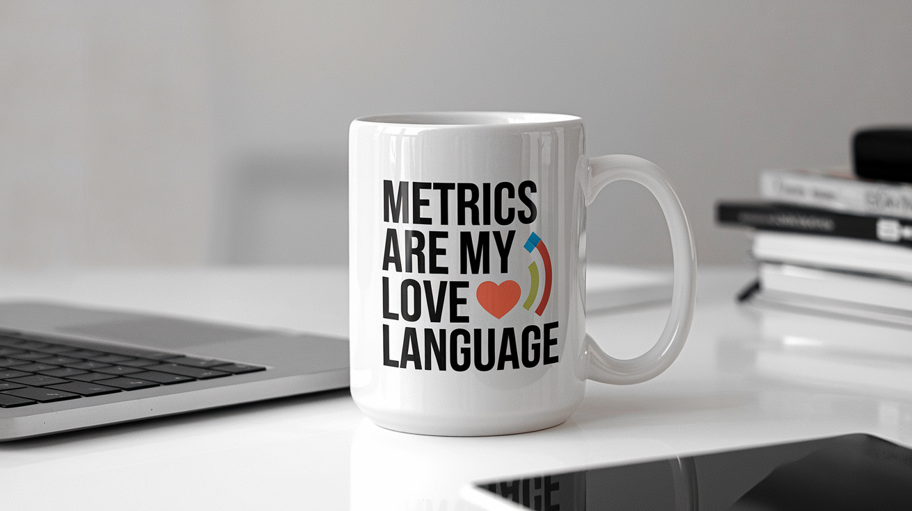 Marketing Manager by Day Ninja by Night quote on coffee mug mockup for Amazon POD