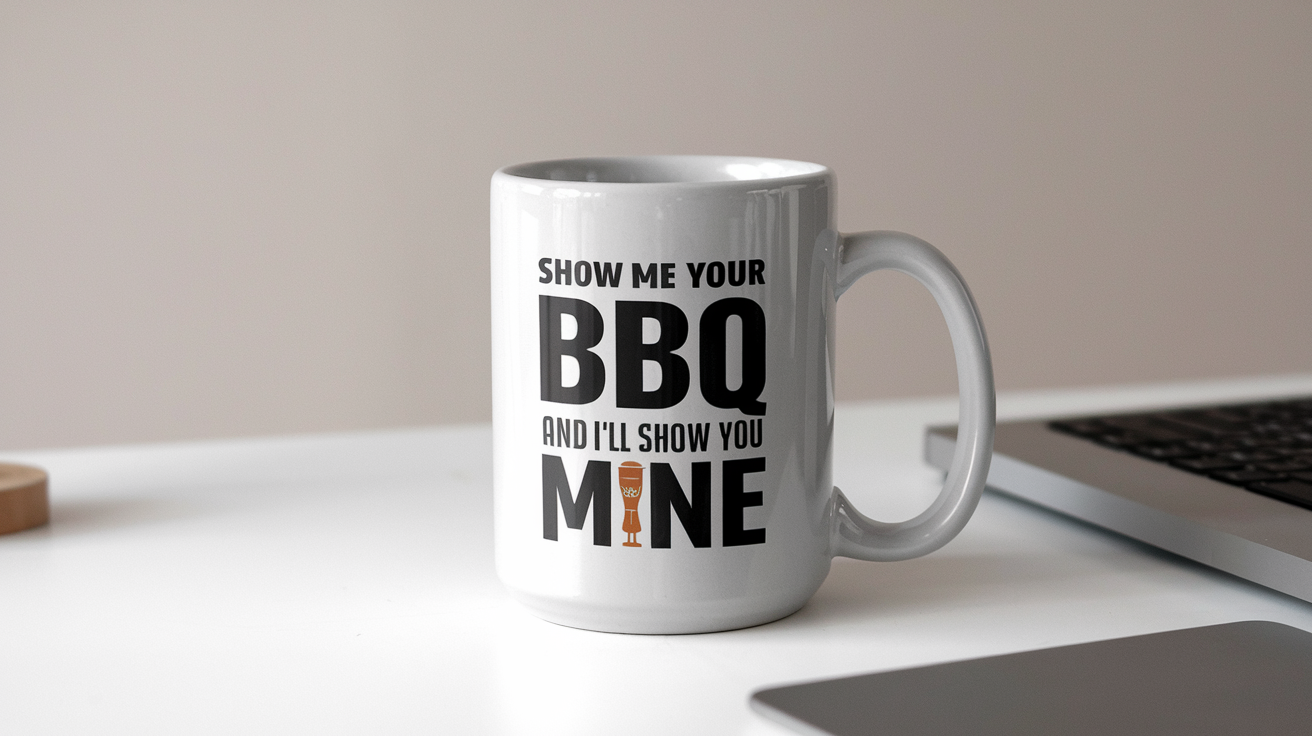 Missouri by Day Ninja by Night quote on coffee mug mockup for Amazon POD