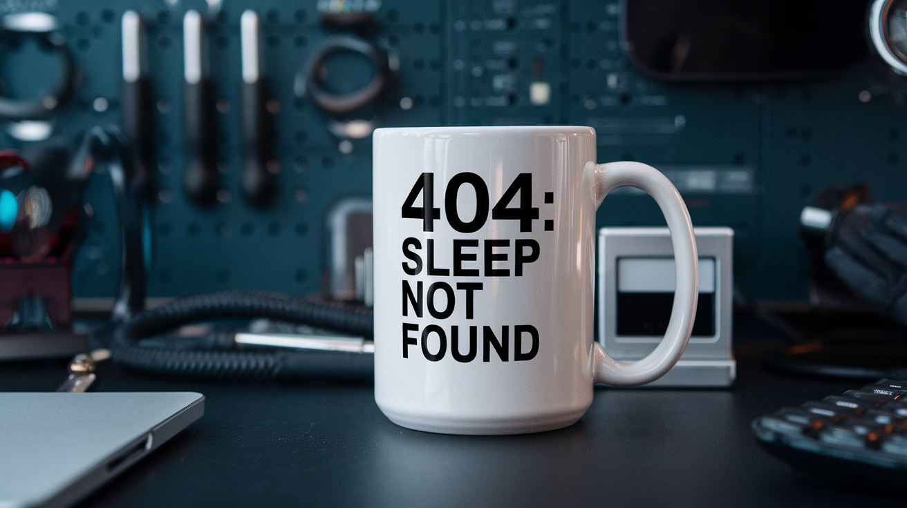 Funny Programmer quote on travel mug mockup for Amazon POD