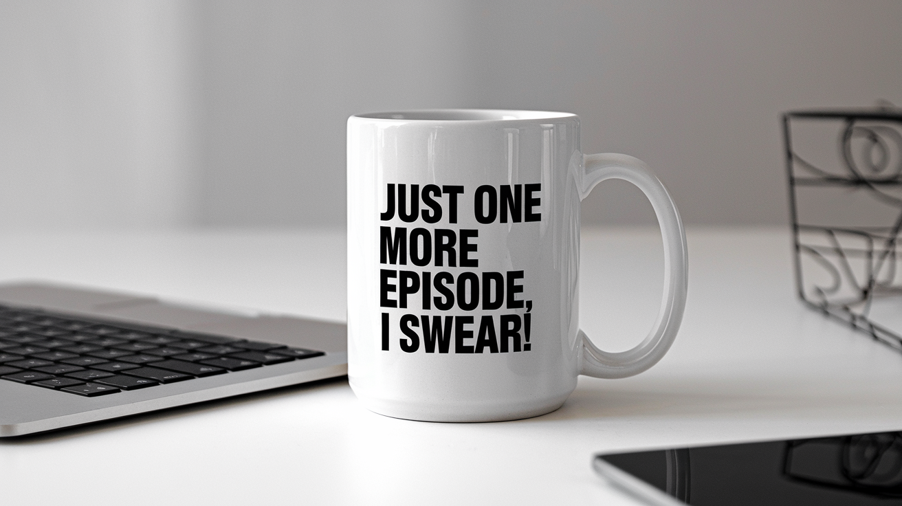World's Greatest Son quote on coffee mug mockup for Amazon POD