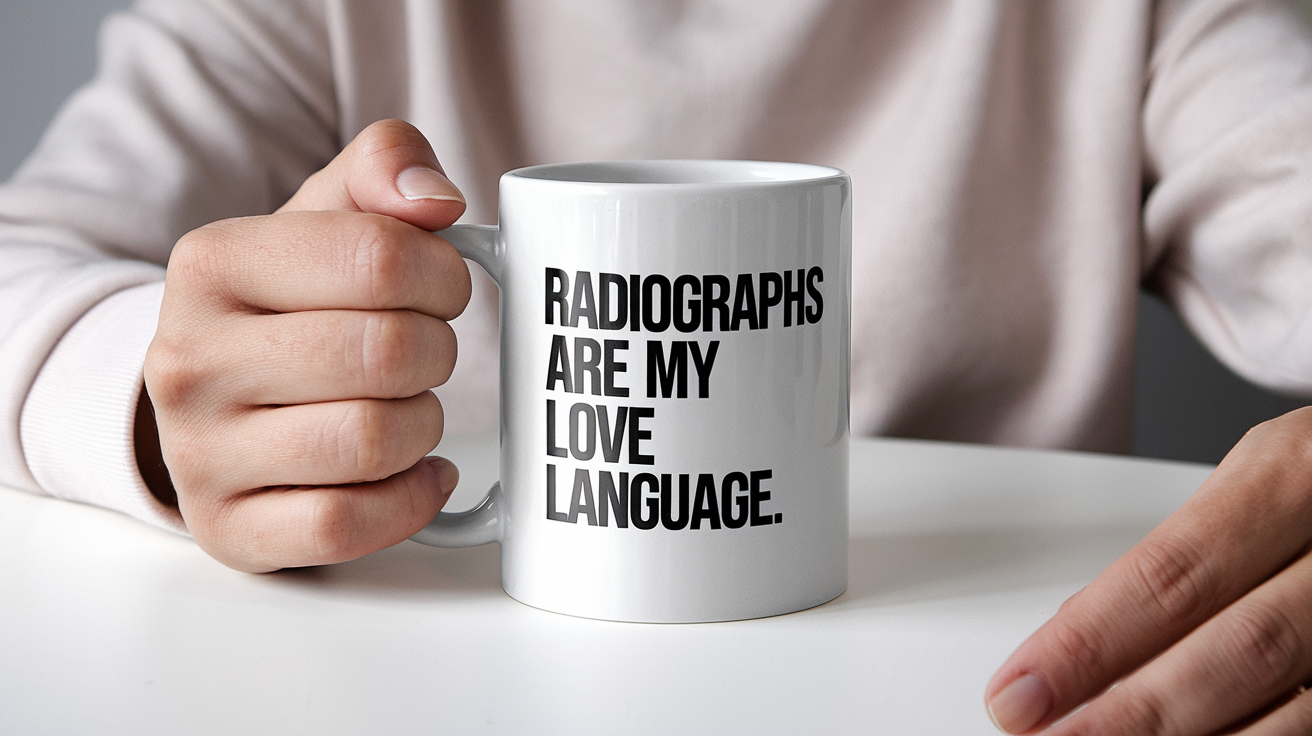 World's Greatest X-Ray quote on coffee mug mockup for Amazon POD