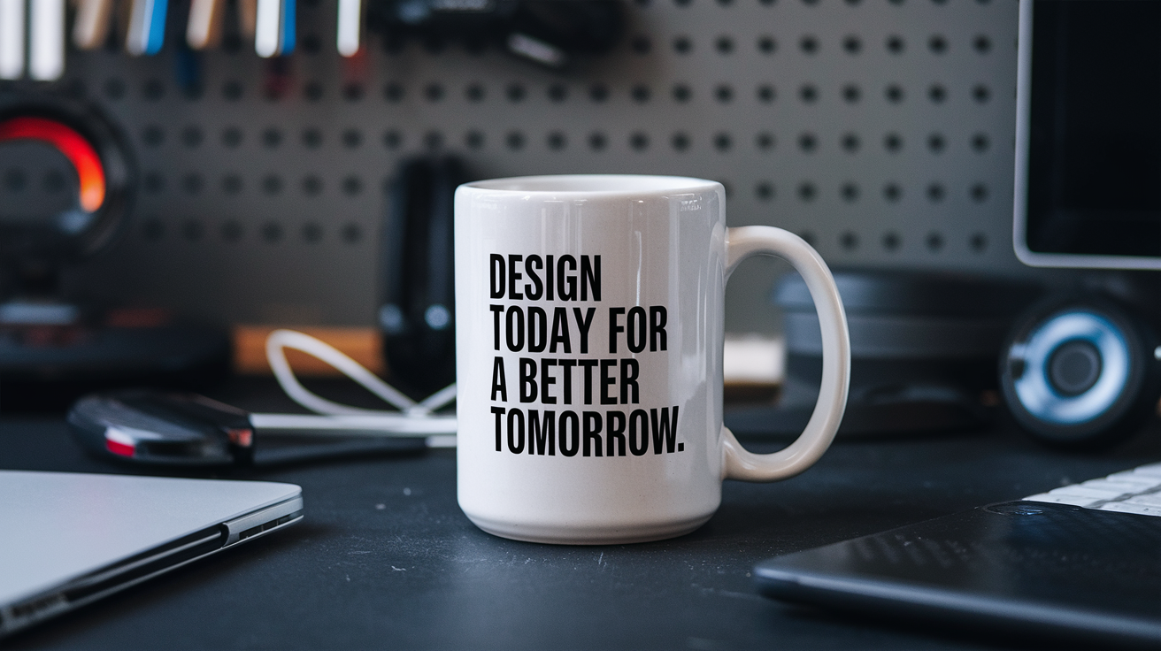 Inspirational Civil Engineer quote on travel mug mockup for Amazon POD